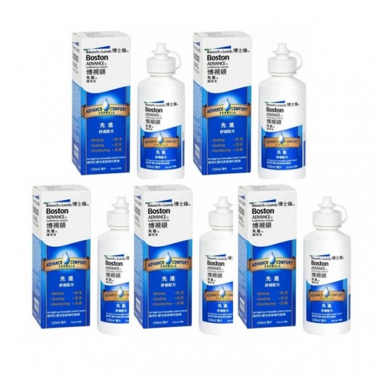 博視頓先進護理液【120ML】5瓶組 博視頓先進護理液【120ML】5瓶組
