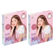 Lensme〈媚可麗&Flex Fit〉彩色軟性隱形眼鏡【2片裝】2盒加送120ml藥水