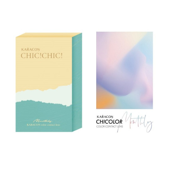 Karacon CHIC!CHIC!卡拉瞳彩色隱形眼鏡【1片裝】2盒