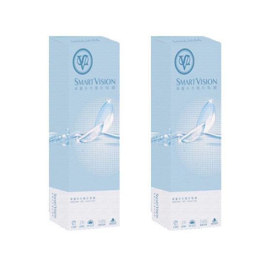 視茂睛靈58%水藍日拋隱形眼鏡【20片裝】2盒 視茂睛靈58%水藍日拋隱形眼鏡【20片裝】2盒